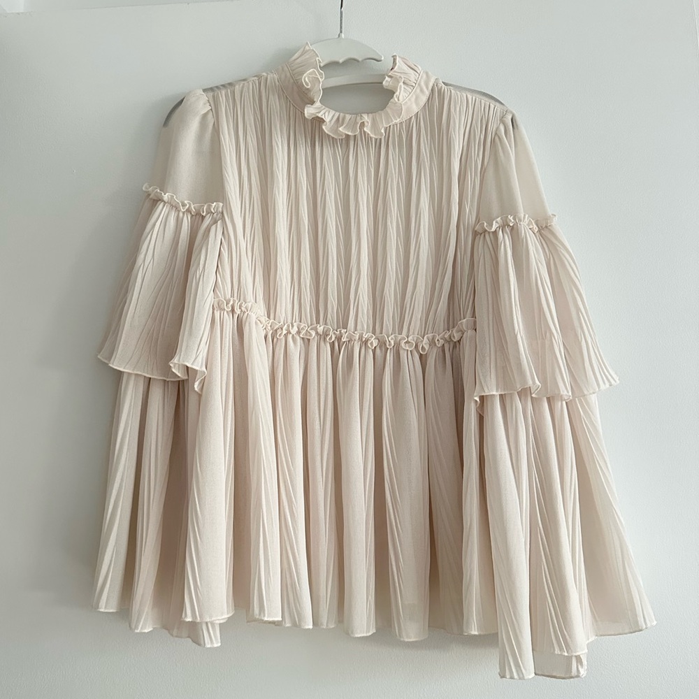 See By Chloe Blouse - Milk Color Size 34 (XS/S)